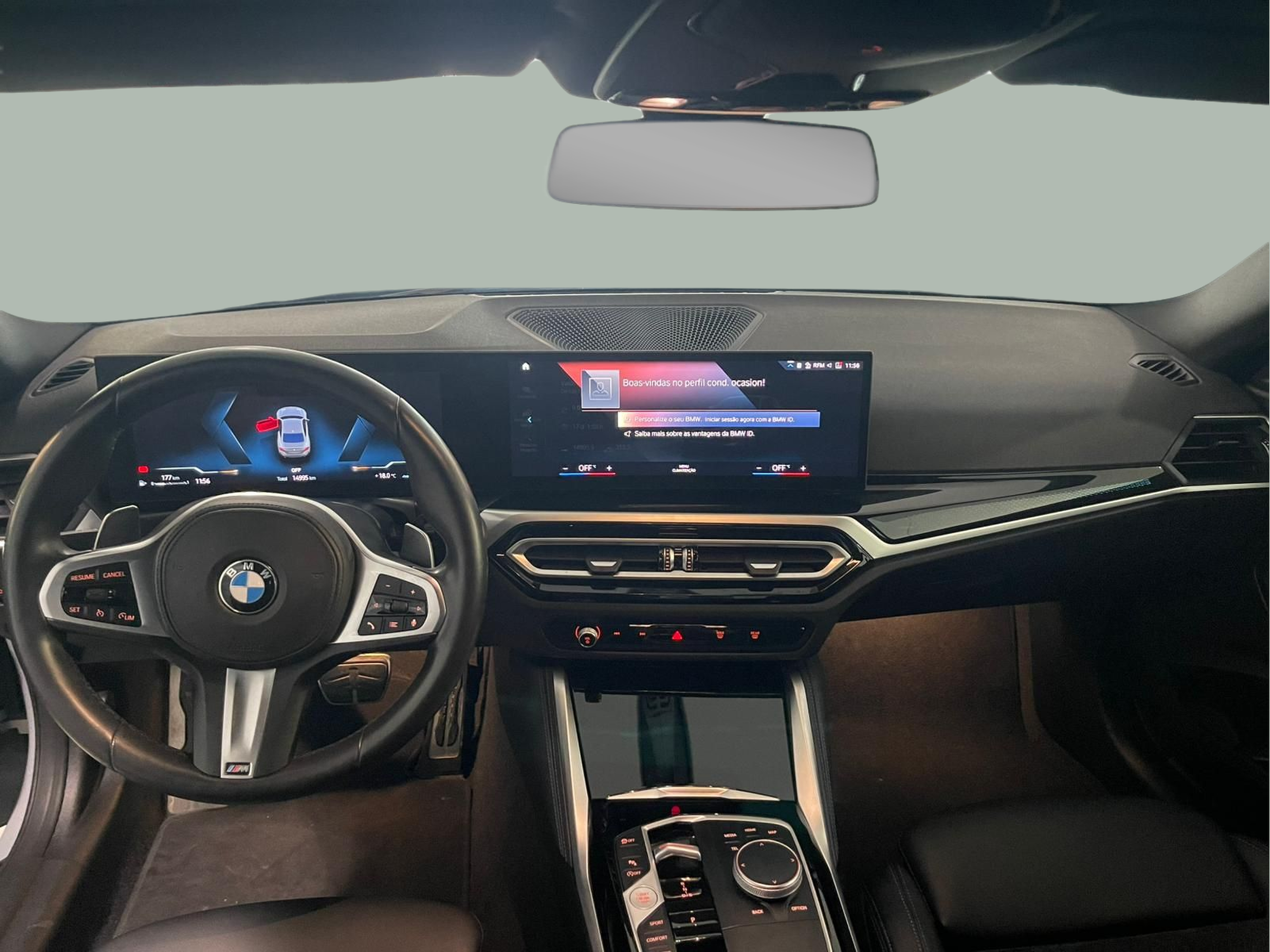 BMW Série 2 218i Coupé color Gris. Año 2024. 115KW(156CV). Gasolina. En concesionario Santogal Carnaxide de Oeiras