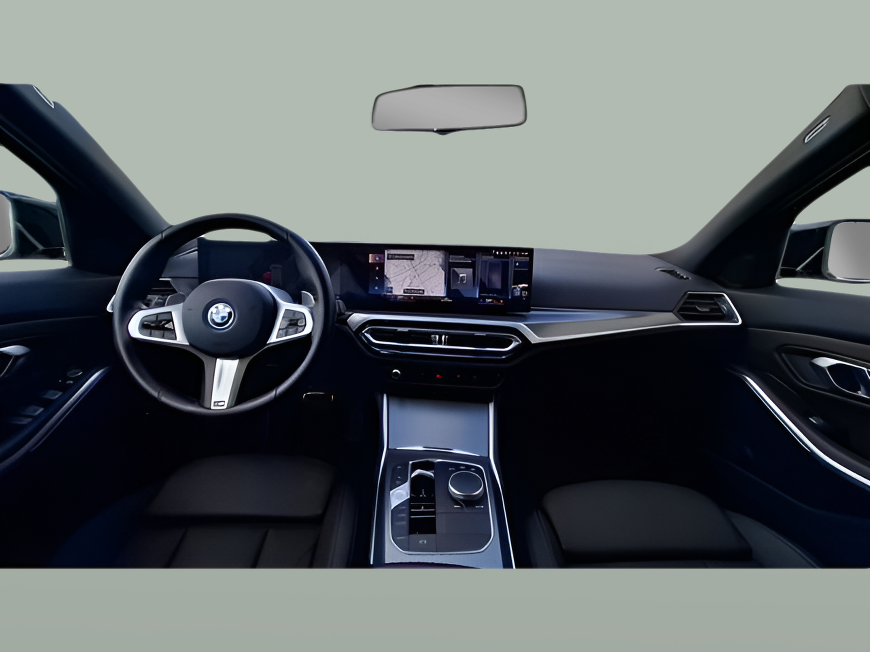 BMW Série 3 320e Touring color Gris. Año 2024. 150KW(204CV). Elétrico / Gasolina Híbrido. En concesionario Santogal Carnaxide de Oeiras