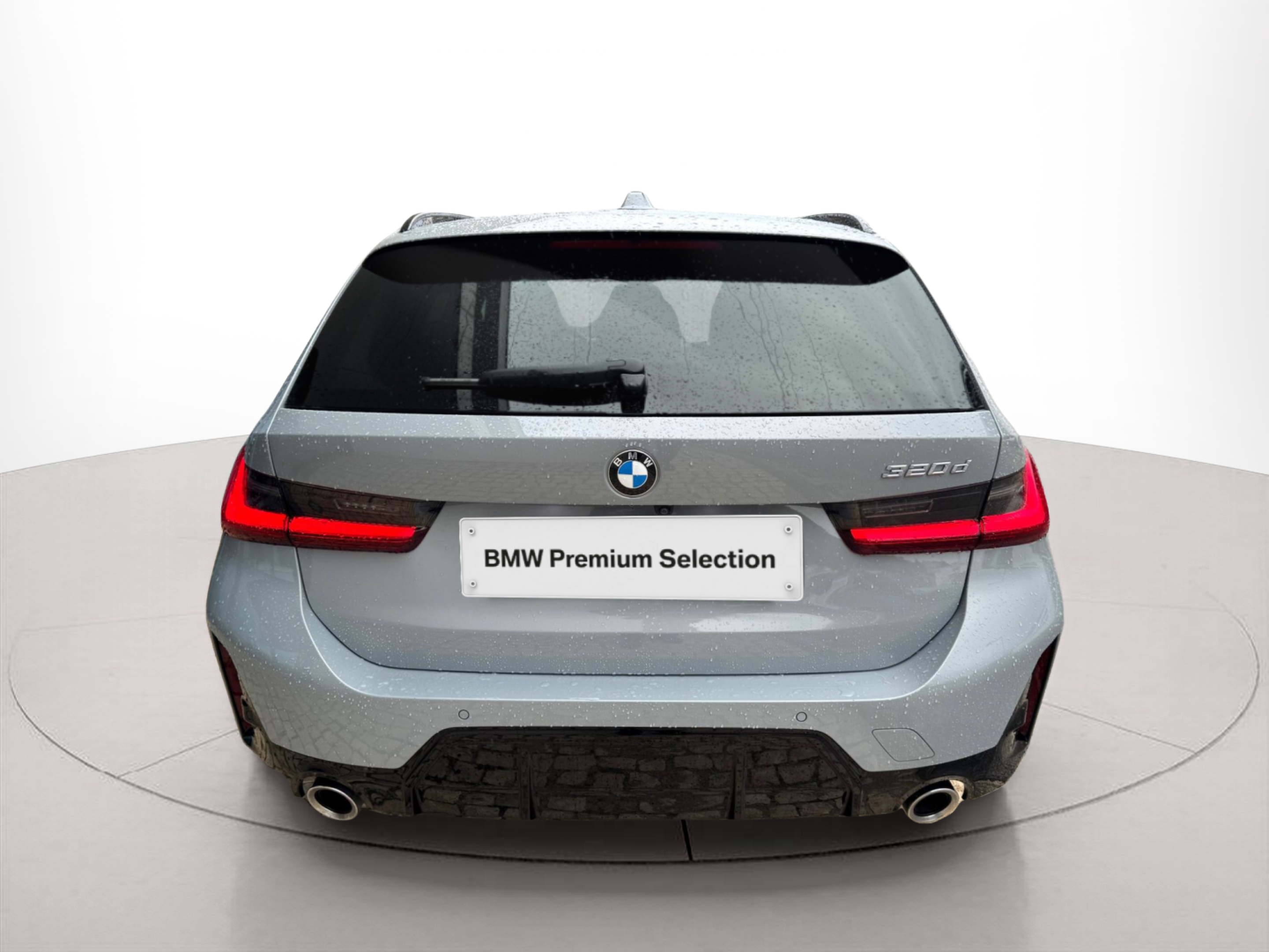 BMW Série 3 320d Touring color Gris. Año 2024. 140KW(190CV). Diesel. En concesionario Santogal Oeiras de Oeiras