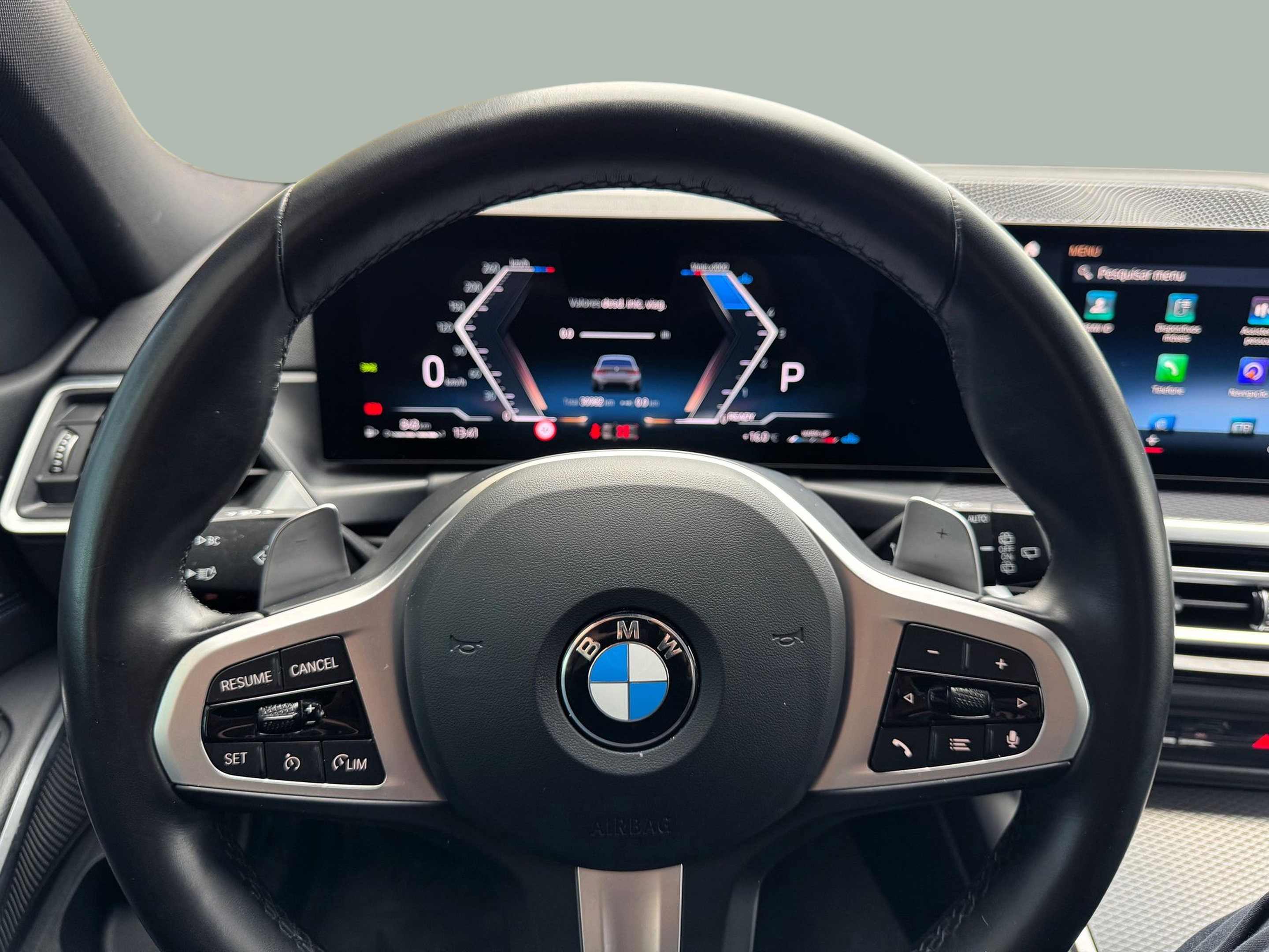 BMW Série 3 320d Touring color Gris. Año 2024. 140KW(190CV). Diesel. En concesionario Santogal Oeiras de Oeiras