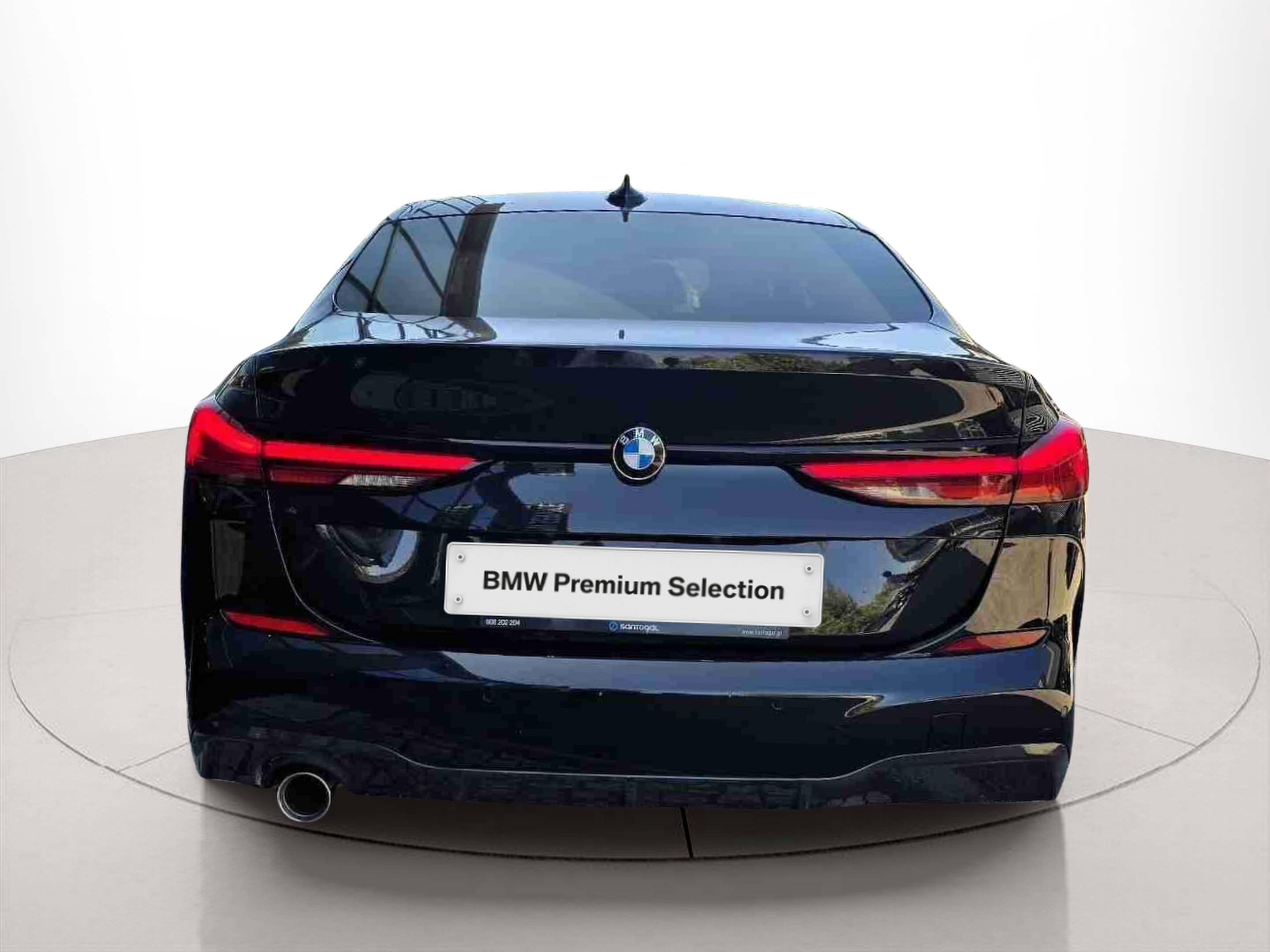 BMW Série 2 216d Gran Coupe color Negro. Año 2024. 85KW(116CV). Diesel. En concesionario Santogal Oeiras de Oeiras