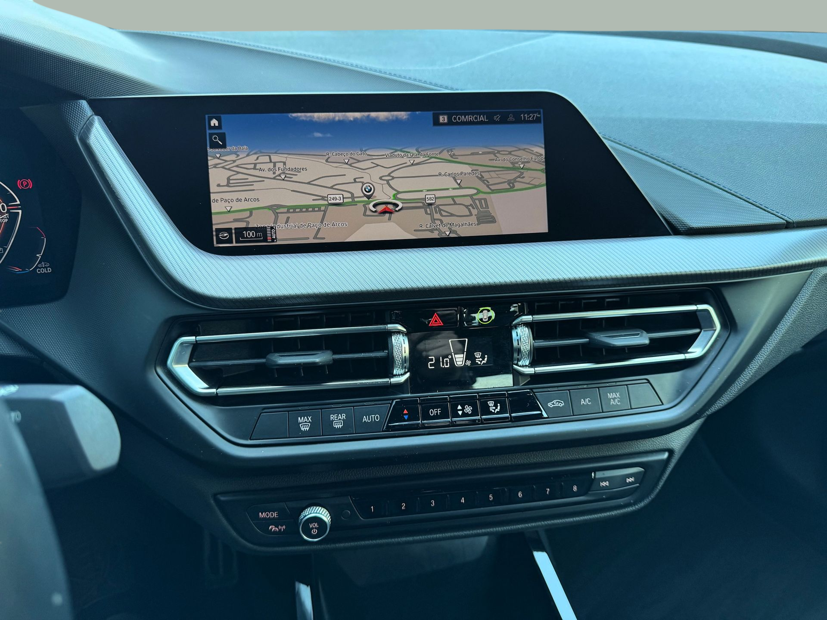 BMW Série 2 216d Gran Coupe color Gris. Año 2024. 85KW(116CV). Diesel. En concesionario Santogal Oeiras de Oeiras