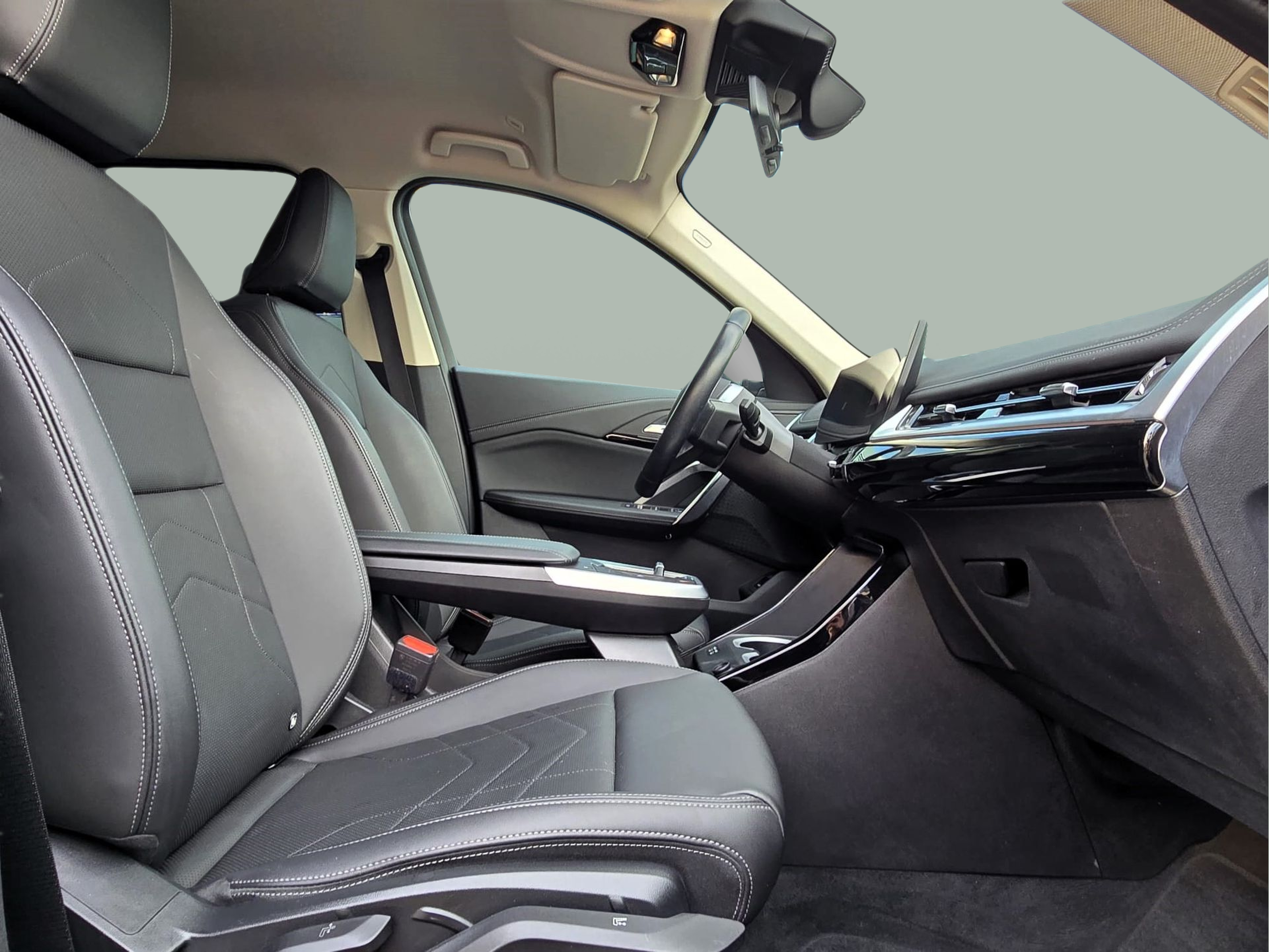 BMW iX1 eDrive20 color Negro. Año 2024. 150KW(204CV). Elétrico. En concesionario Santogal Oeiras de Oeiras