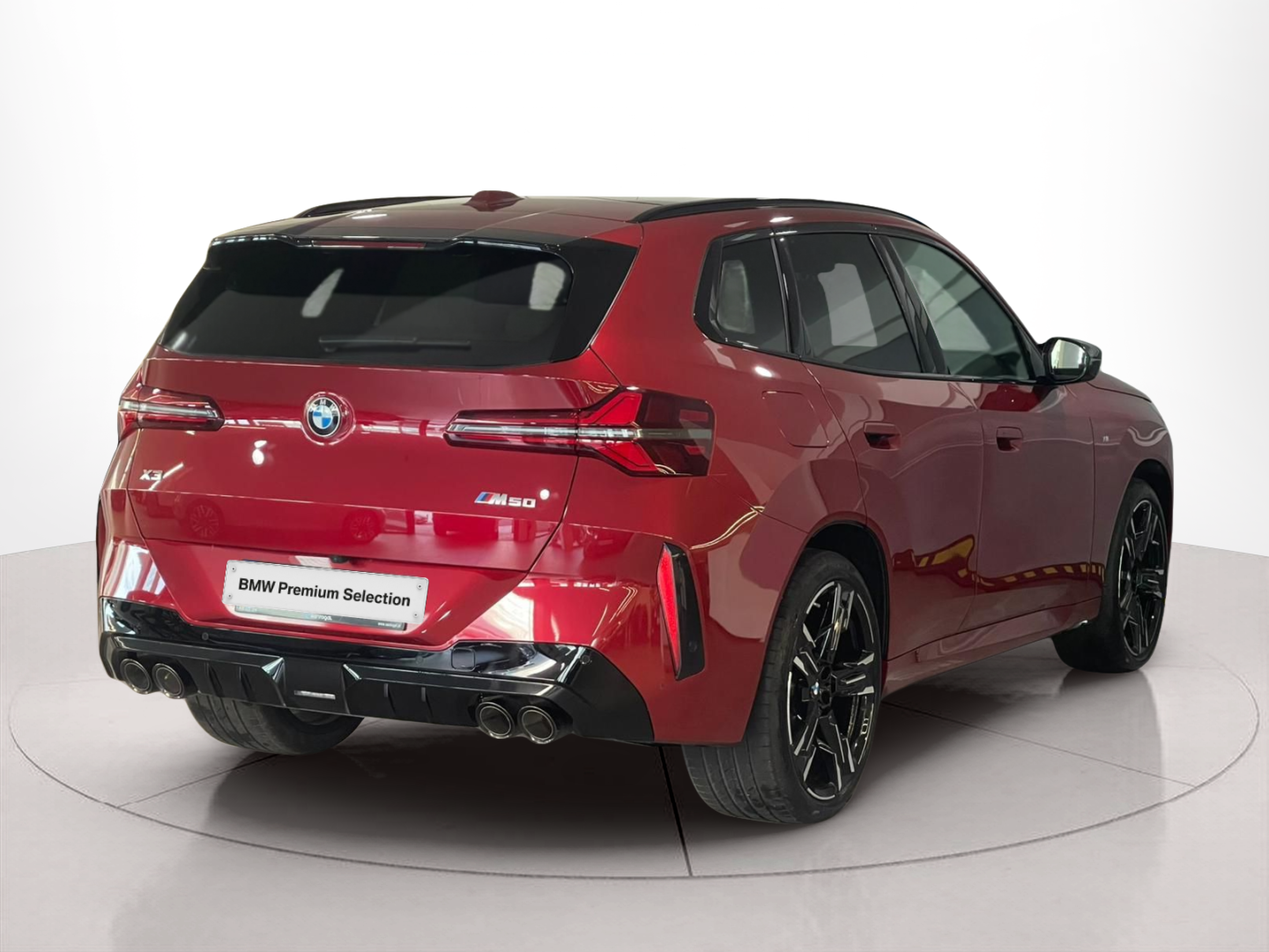 BMW X3 M50 color Rojo. Año 2024. 293KW(398CV). Gasolina. En concesionario Santogal Carnaxide de Oeiras