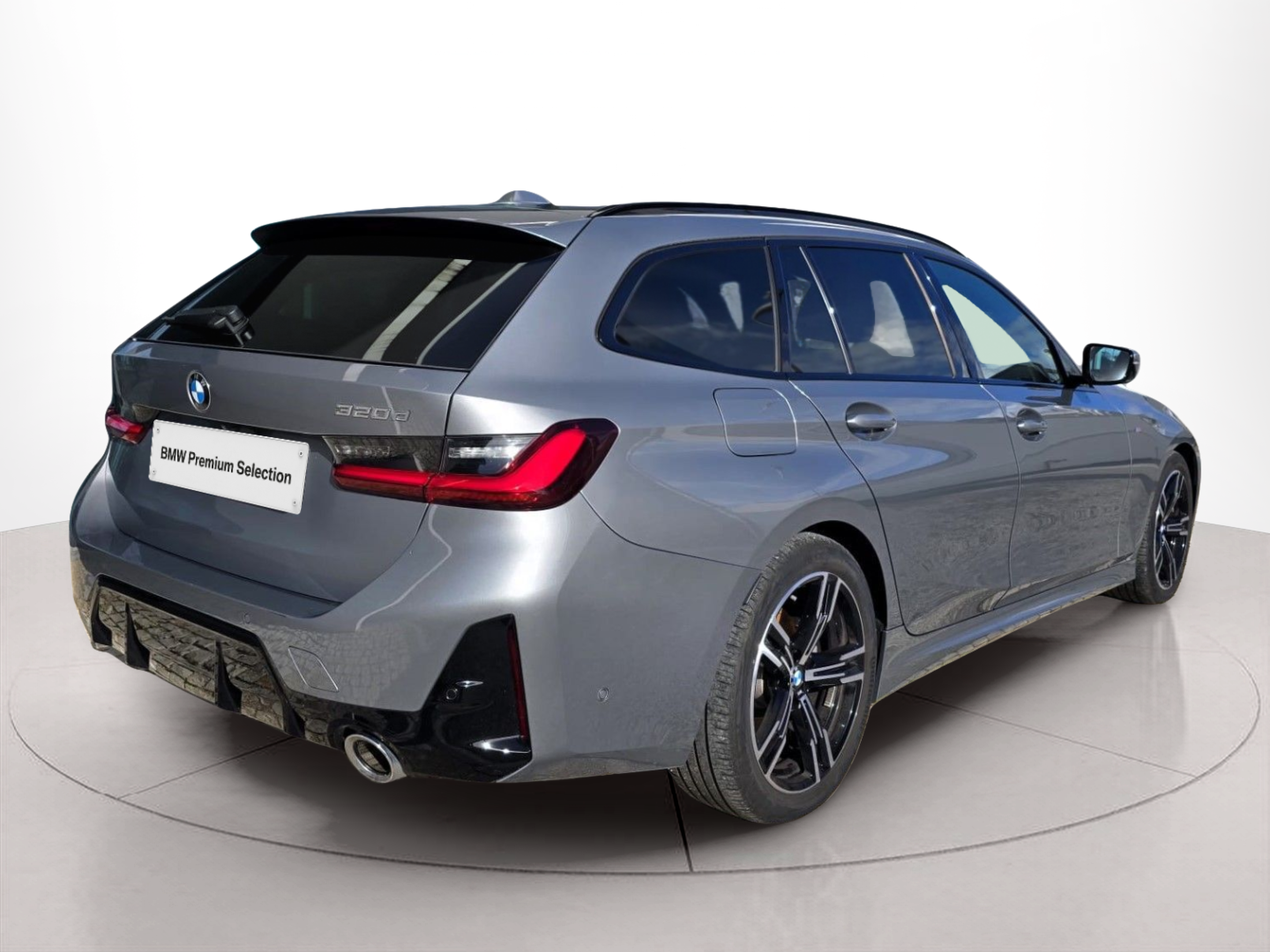 BMW Série 3 320d Touring color Gris. Año 2025. 140KW(190CV). Diesel. En concesionario Santogal Oeiras de Oeiras