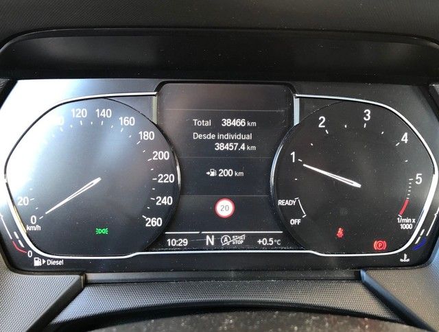 BMW Serie 1 116d color Blanco. Año 2021. 85KW(116CV). Diésel. En concesionario Vehinter Getafe de Madrid