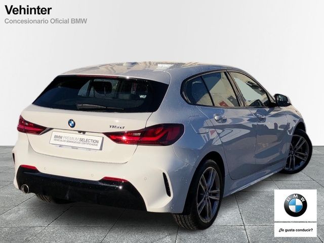 BMW Serie 1 116d color Blanco. Año 2021. 85KW(116CV). Diésel. En concesionario Vehinter Getafe de Madrid