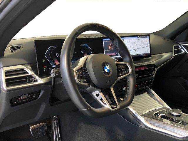 BMW Serie 4 420d Gran Coupe color Negro. Año 2025. 140KW(190CV). Diésel. En concesionario Vehinter Getafe de Madrid