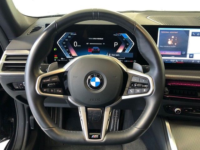 BMW Serie 4 420d Gran Coupe color Negro. Año 2025. 140KW(190CV). Diésel. En concesionario Vehinter Getafe de Madrid