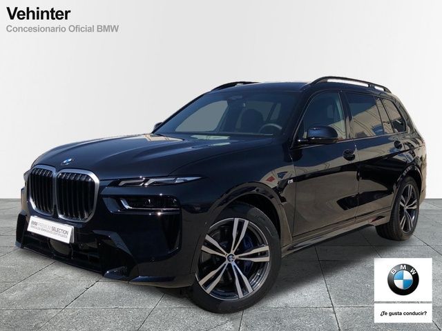 BMW X7 xDrive40d color Negro. Año 2025. 259KW(352CV). Diésel. En concesionario Vehinter Getafe de Madrid