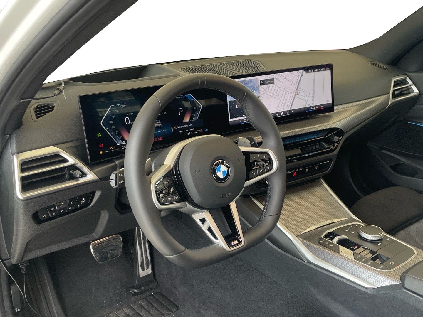 BMW Serie 3 320d Touring color Blanco. Año 2025. 140KW(190CV). Diésel. En concesionario Vehinter Getafe de Madrid