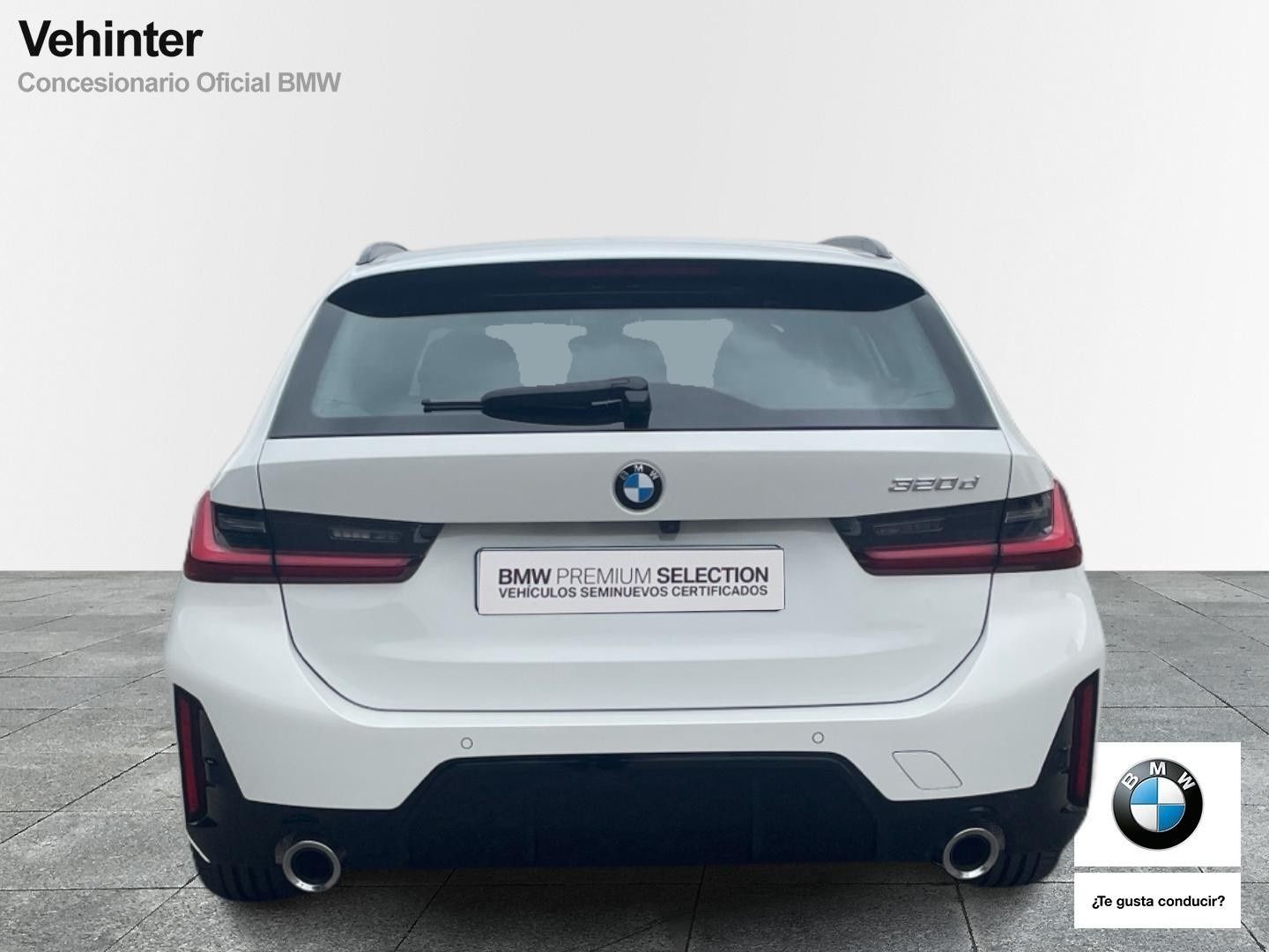 BMW Serie 3 320d Touring color Blanco. Año 2025. 140KW(190CV). Diésel. En concesionario Vehinter Getafe de Madrid
