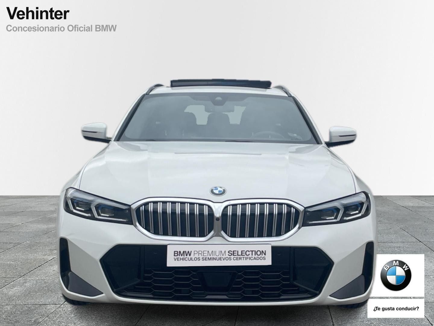 BMW Serie 3 320d Touring color Blanco. Año 2025. 140KW(190CV). Diésel. En concesionario Vehinter Getafe de Madrid