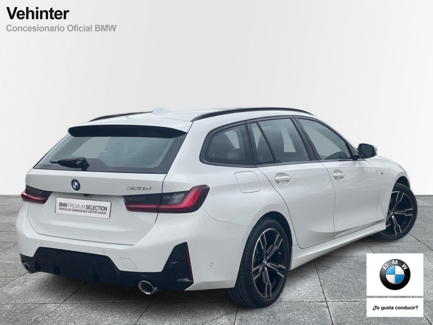 BMW Serie 3 320d Touring color Blanco. Año 2025. 140KW(190CV). Diésel. En concesionario Vehinter Getafe de Madrid