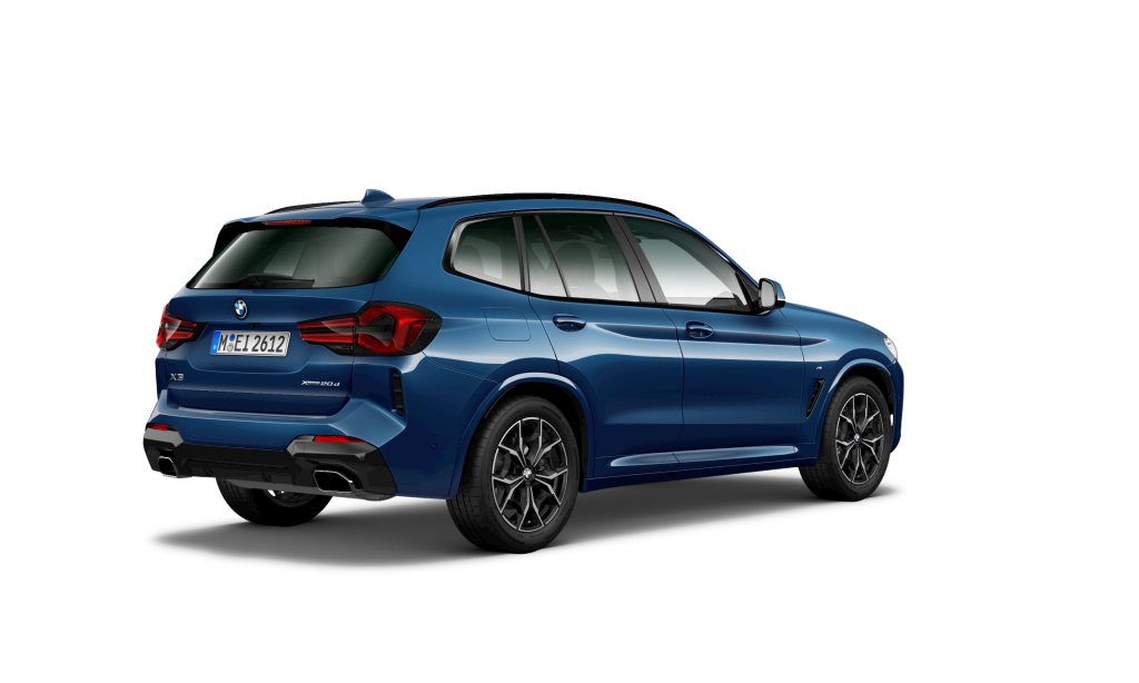 Fotos de BMW X3 xDrive20d color Azul. Año 2021. 140KW(190CV). Diésel. En concesionario Momentum S.A. de Madrid