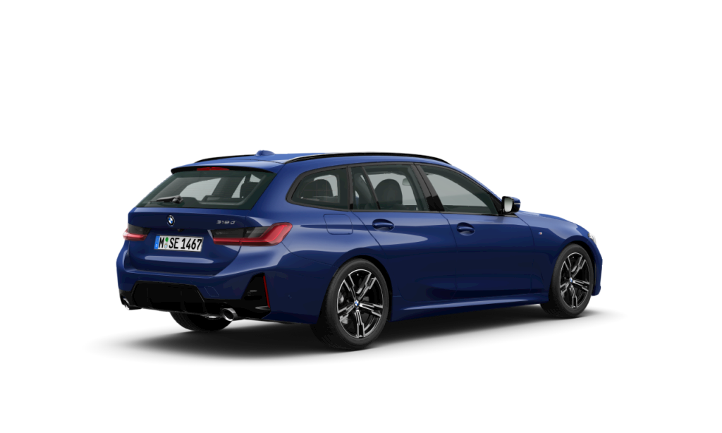 Fotos de Bmw Serie 3 318d Touring color Azul. Año 2026. 110KW(150CV). Diésel. En concesionario Vehinter Getafe de Madrid