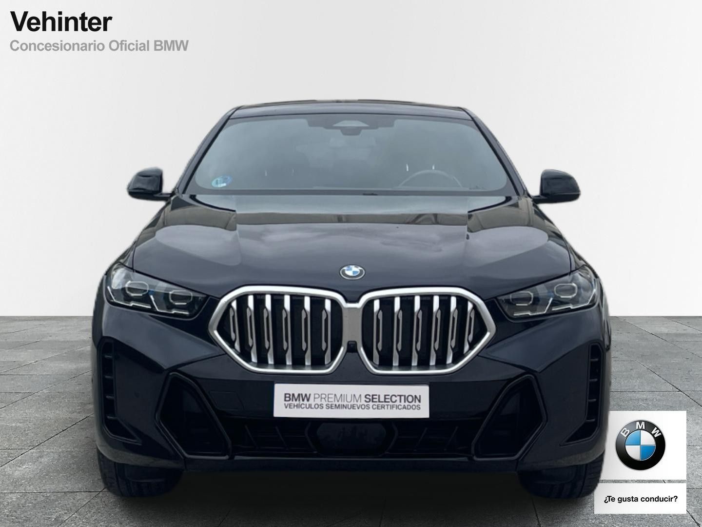 BMW X6 xDrive30d color Negro. Año 2023. 210KW(286CV). Diésel. En concesionario Vehinter Getafe de Madrid
