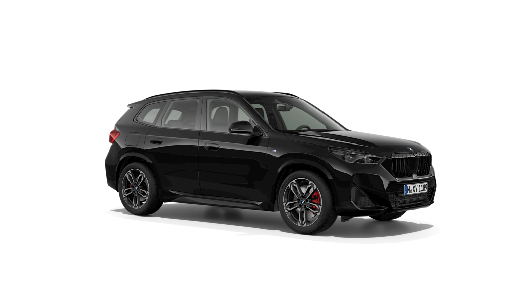 BMW X1 sDrive20d color Negro. Año 2025. 120KW(163CV). Diésel. En concesionario Vehinter Getafe de Madrid