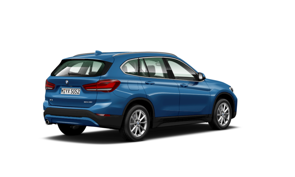 Fotos de BMW X1 sDrive18i color Azul. Año 2022. 103KW(140CV). Gasolina. En concesionario Vehinter Alcorcón de Madrid