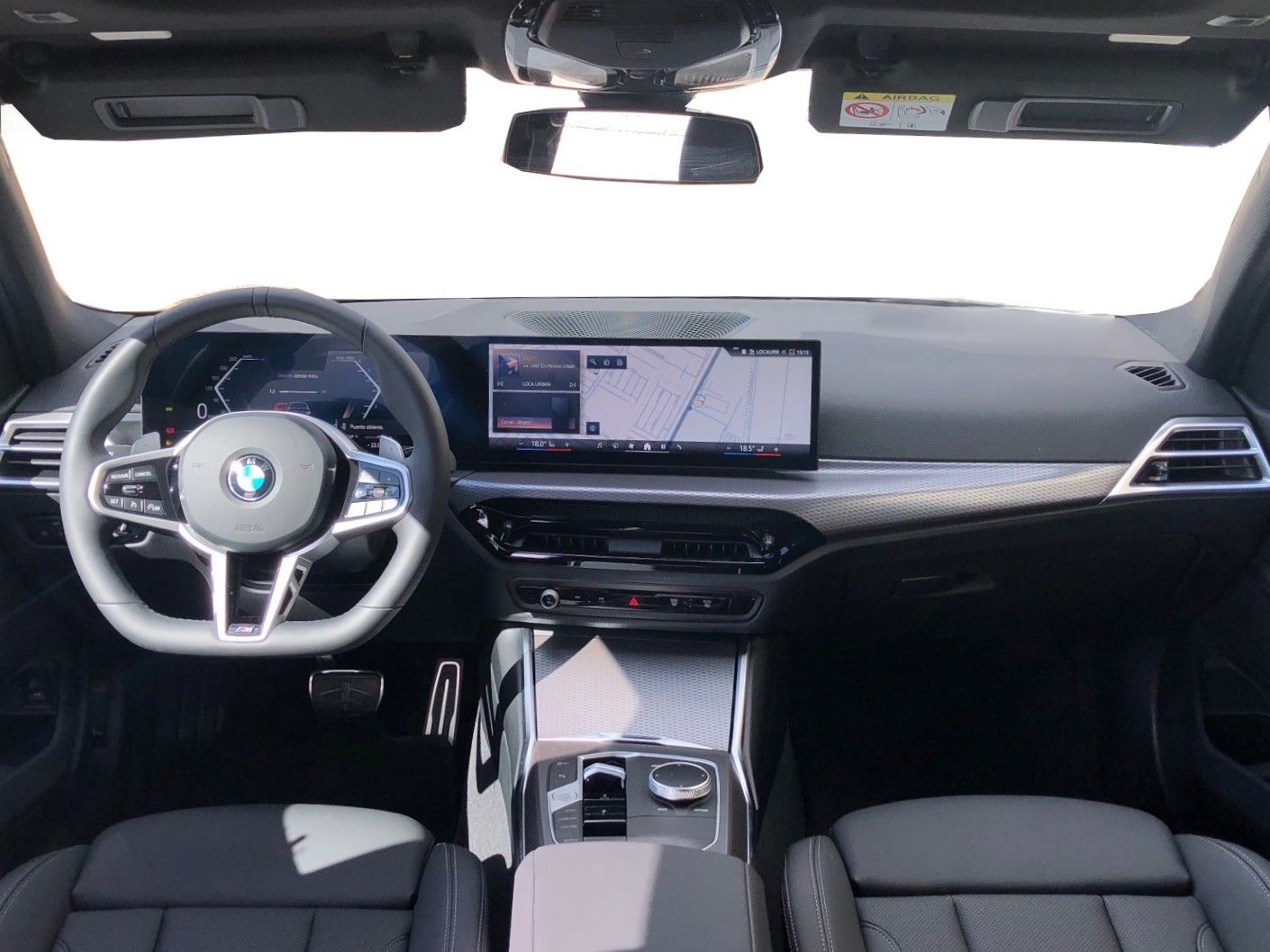 BMW Serie 3 318d Touring color Gris. Año 2025. 110KW(150CV). Diésel. En concesionario Vehinter Getafe de Madrid