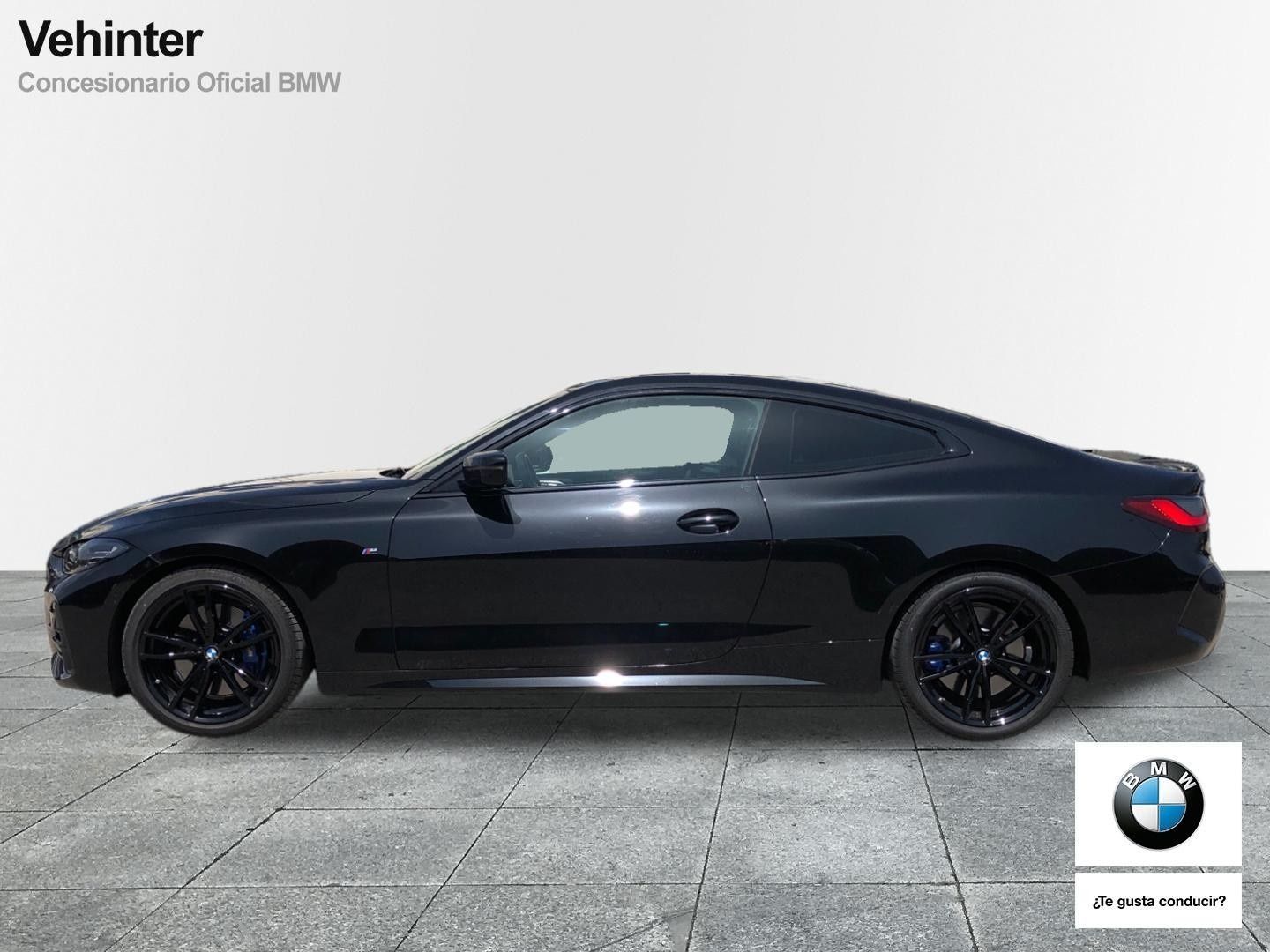 Fotos de BMW Serie 4 420d Coupe color Negro. Año 2023. 140KW(190CV). Diésel. En concesionario Vehinter Getafe de Madrid