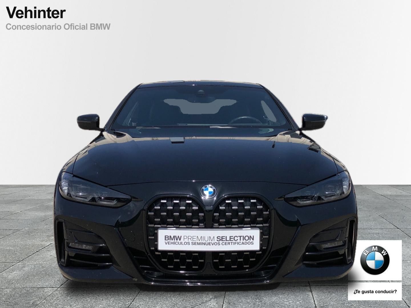 Fotos de BMW Serie 4 420d Coupe color Negro. Año 2023. 140KW(190CV). Diésel. En concesionario Vehinter Getafe de Madrid