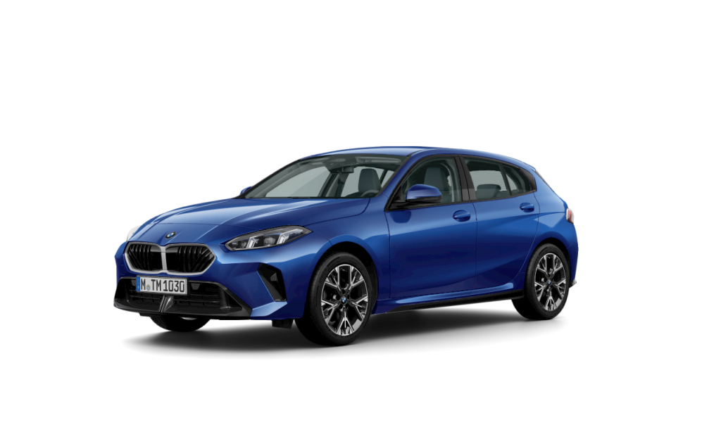 BMW Serie 1 120i color Azul. Año 2026. 125KW(170CV). Gasolina. En concesionario Vehinter Alcorcón de Madrid