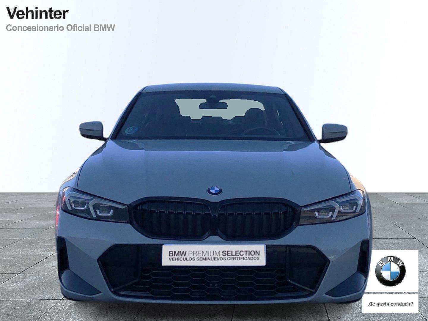 Fotos de BMW Serie 3 318d color Gris. Año 2023. 110KW(150CV). Diésel. En concesionario Vehinter Alcorcón de Madrid