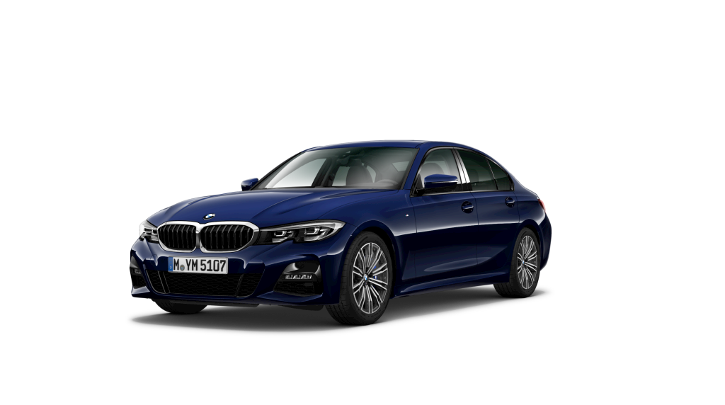 Fotos de BMW Serie 3 330i color Azul. Año 2022. 190KW(258CV). Gasolina. En concesionario Vehinter Alcorcón de Madrid