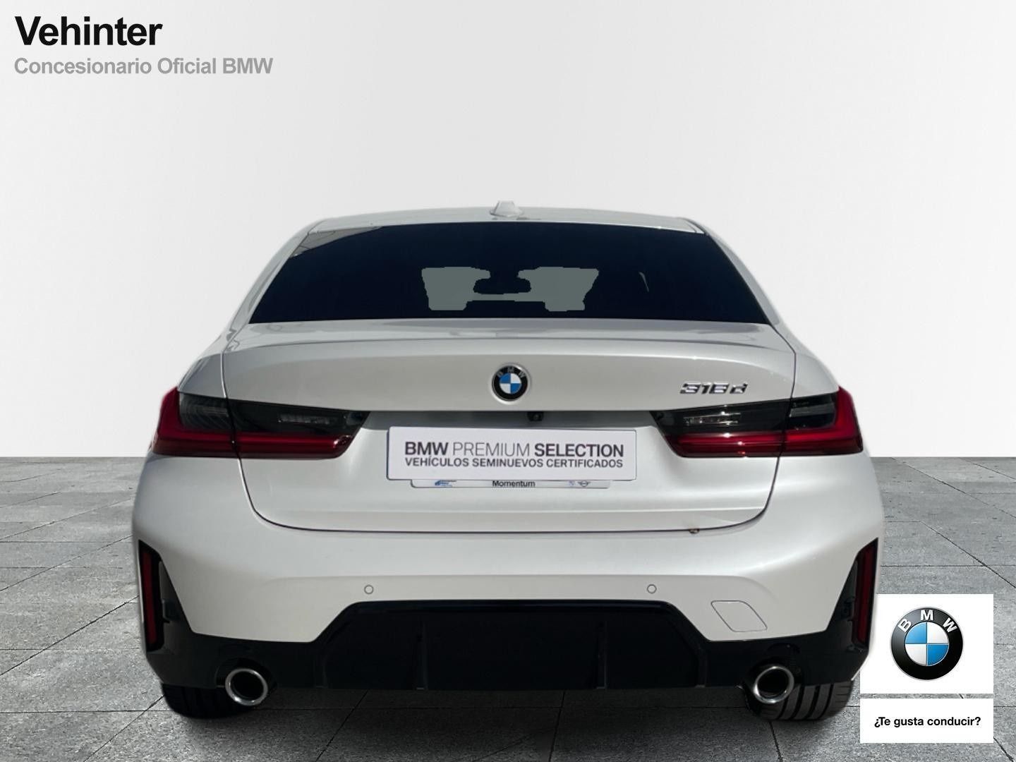 BMW Serie 3 318d color Blanco. Año 2025. 110KW(150CV). Diésel. En concesionario Momentum S.A. de Madrid