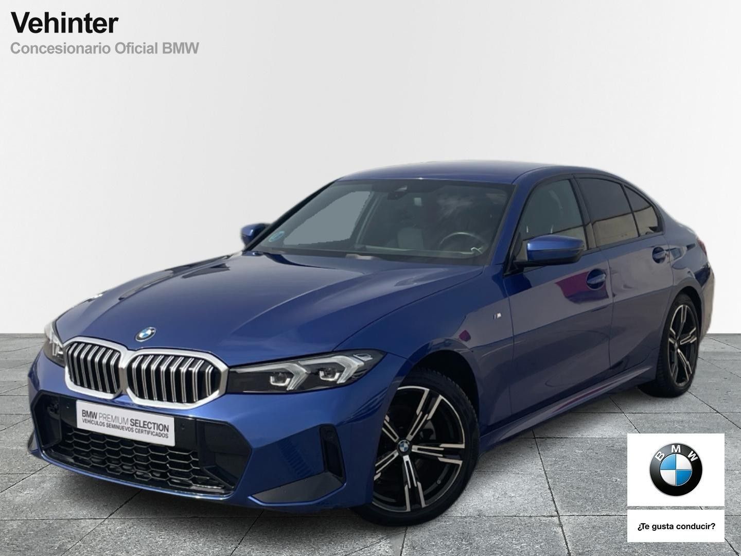 Fotos de BMW Serie 3 320d color Azul. Año 2025. 140KW(190CV). Diésel. En concesionario Vehinter Alcorcón de Madrid