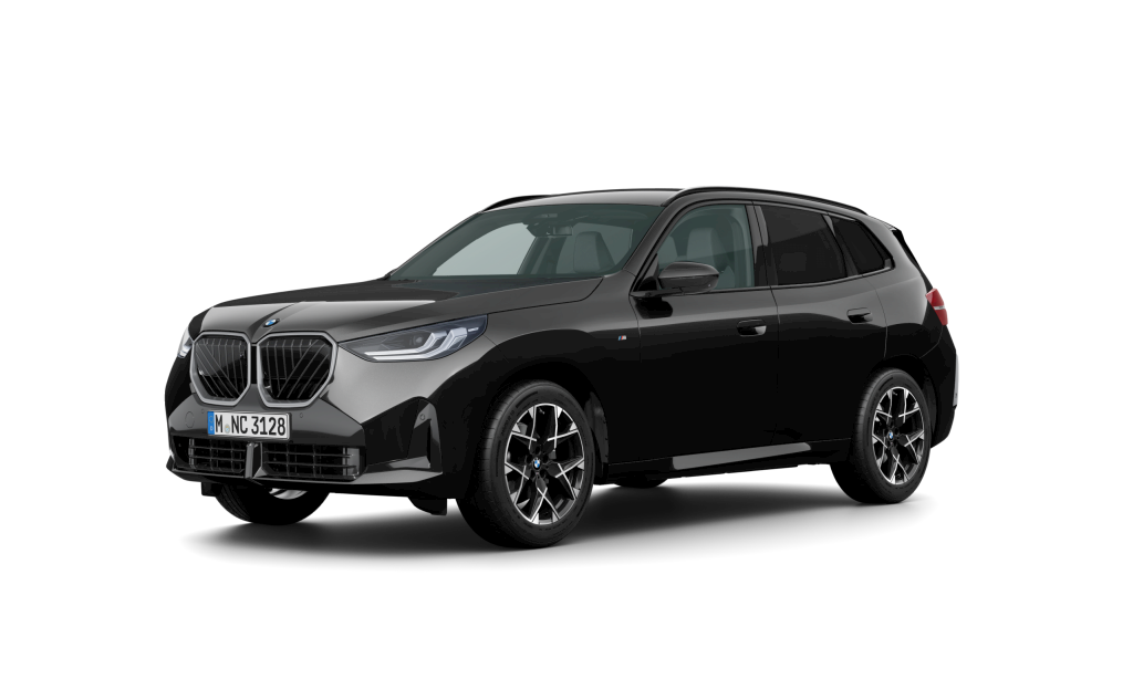 BMW X3 xDrive20d color Negro. Año 2025. 145KW(197CV). Diésel. En concesionario Vehinter Getafe de Madrid