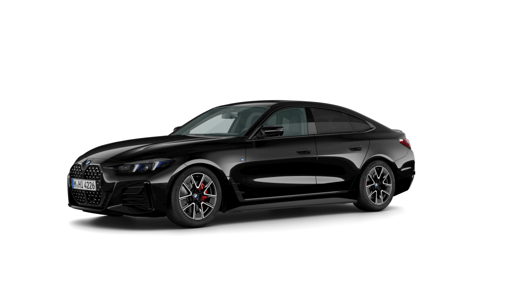 Fotos de BMW Serie 4 420d Gran Coupe color Negro. Año 2025. 140KW(190CV). Diésel. En concesionario Vehinter Getafe de Madrid