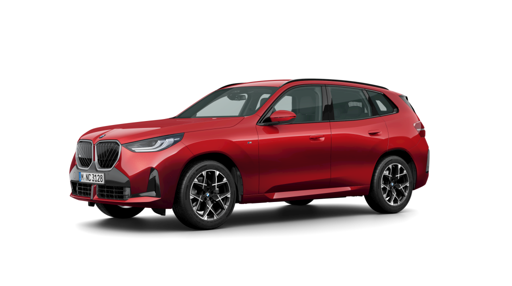 BMW X3 xDrive20i color Rojo. Año 2026. 153KW(208CV). Gasolina. En concesionario Vehinter Getafe de Madrid