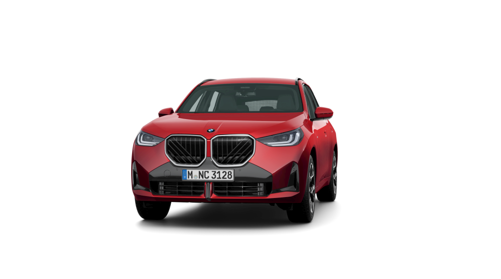 BMW X3 xDrive20i color Rojo. Año 2026. 153KW(208CV). Gasolina. En concesionario Vehinter Getafe de Madrid