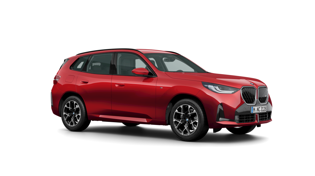 BMW X3 xDrive20i color Rojo. Año 2026. 153KW(208CV). Gasolina. En concesionario Vehinter Getafe de Madrid