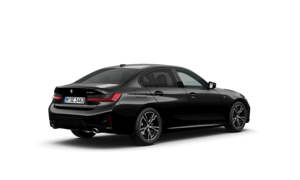 Fotos de BMW Serie 3 318d color Negro. Año 2025. 110KW(150CV). Diésel. En concesionario Vehinter Getafe de Madrid