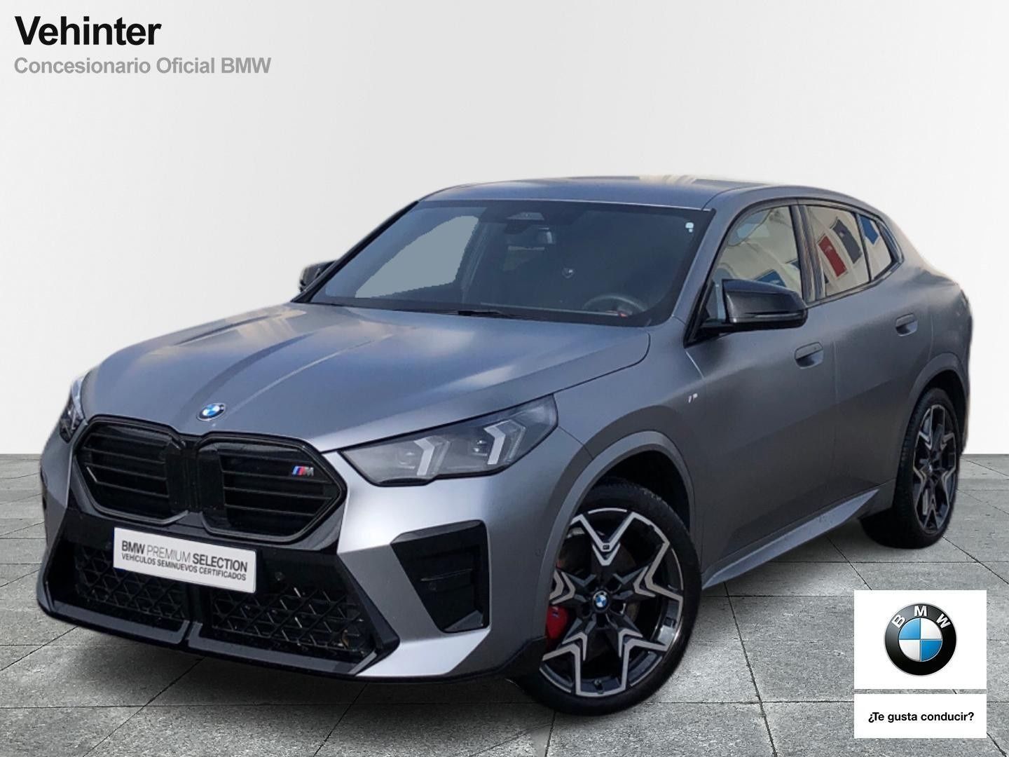 Fotos de BMW X2 M35i color Gris. Año 2024. 221KW(300CV). Gasolina. En concesionario Vehinter Getafe de Madrid