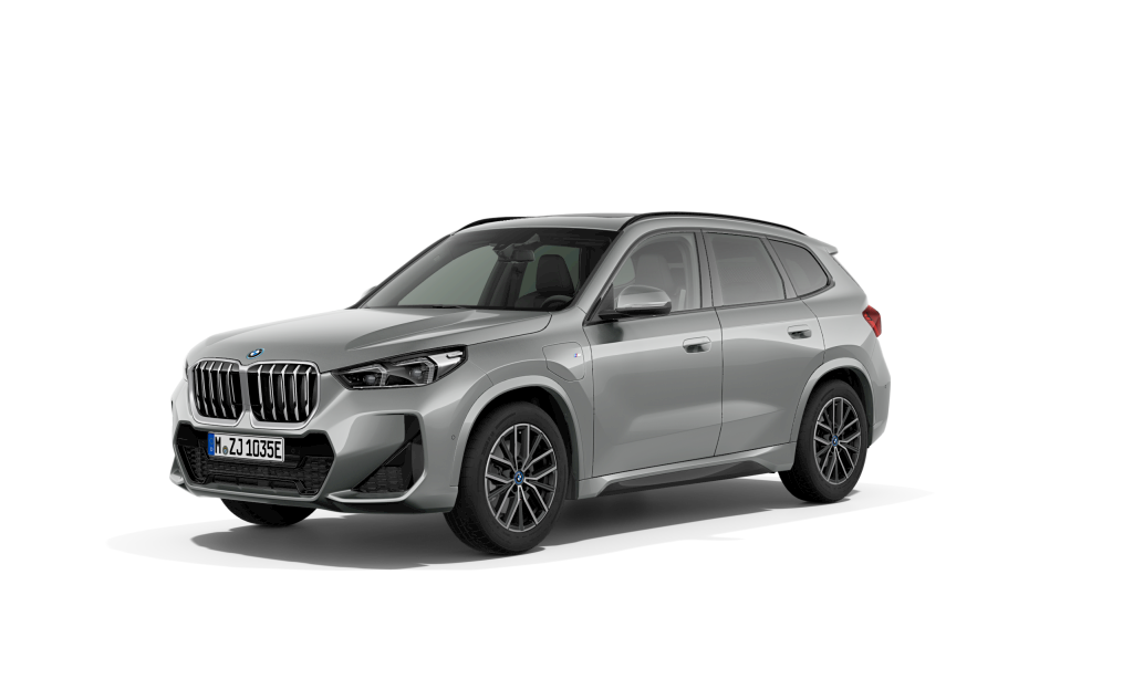 BMW X1 xDrive25e color Gris Plata. Año 2025. 180KW(245CV). Híbrido Electro/Gasolina. En concesionario Vehinter Getafe de Madrid