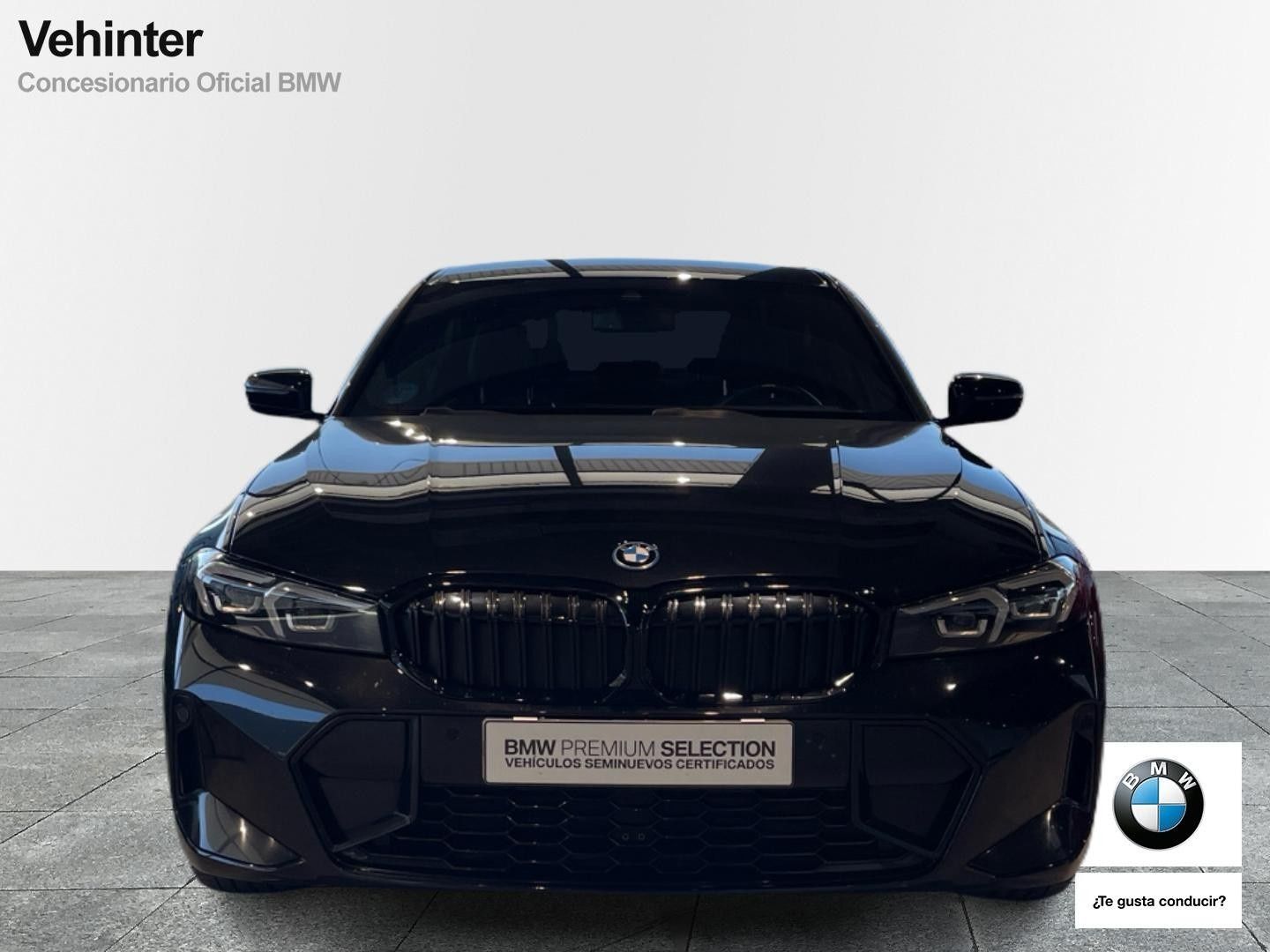 Fotos de BMW Serie 3 330e color Negro. Año 2023. 215KW(292CV). Híbrido Electro/Gasolina. En concesionario Vehinter Alcorcón de Madrid