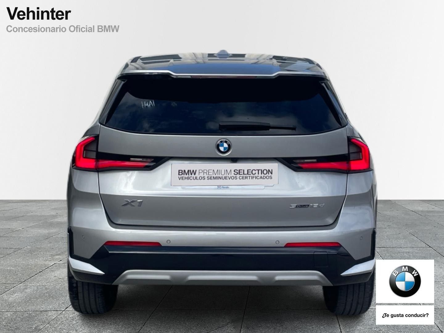 BMW X1 sDrive18d color Gris Plata. Año 2024. 110KW(150CV). Diésel. En concesionario Vehinter Getafe de Madrid
