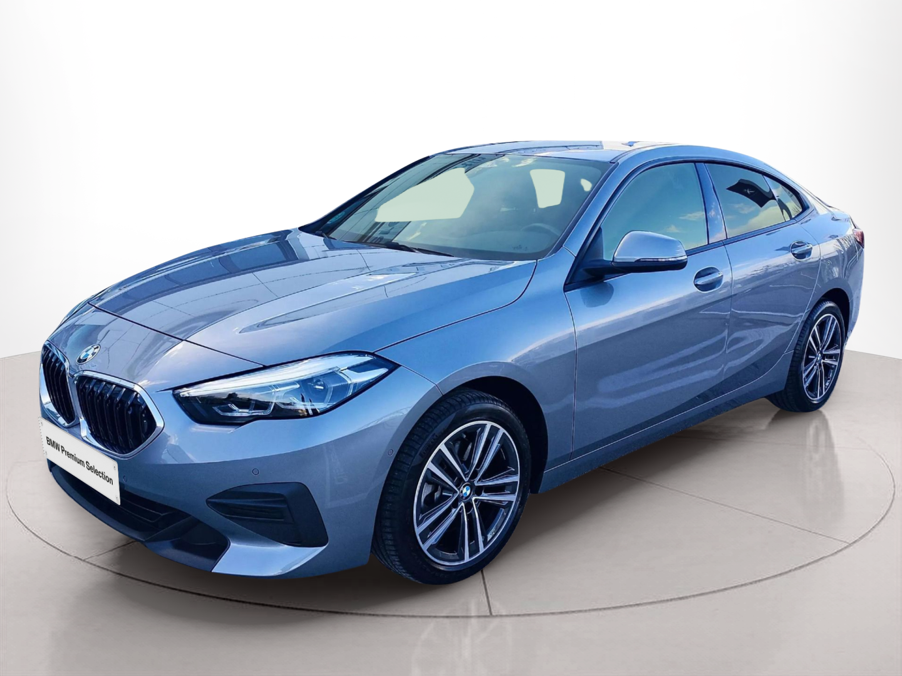 Fotos de BMW Serie 2 218i Gran Coupe color Gris. Año 2021. 103KW(140CV). Gasolina. En concesionario Lizaga Motor de Teruel