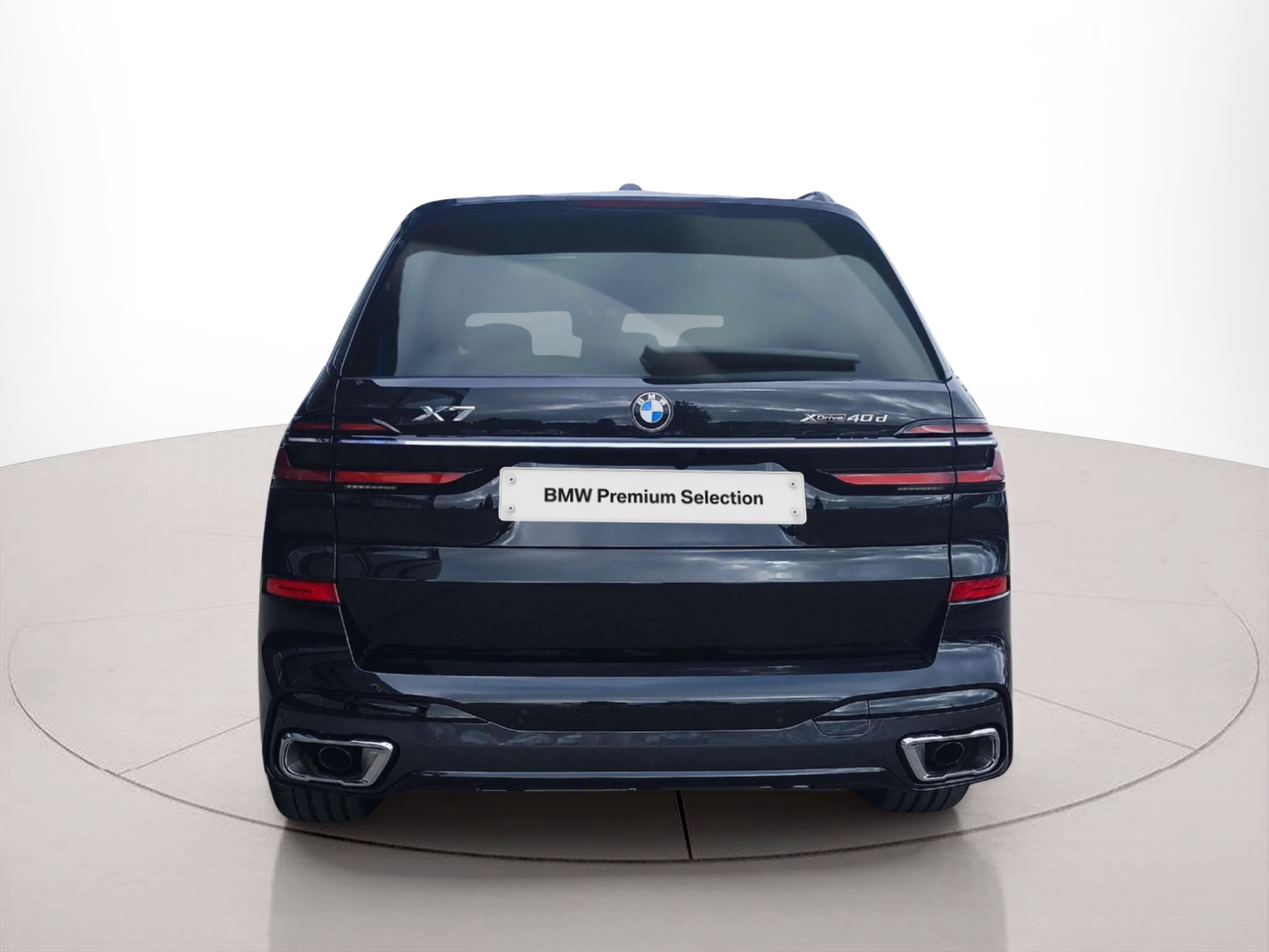 BMW X7 xDrive40d color Negro. Año 2025. 259KW(352CV). Diésel. En concesionario Lizaga Motor de Teruel