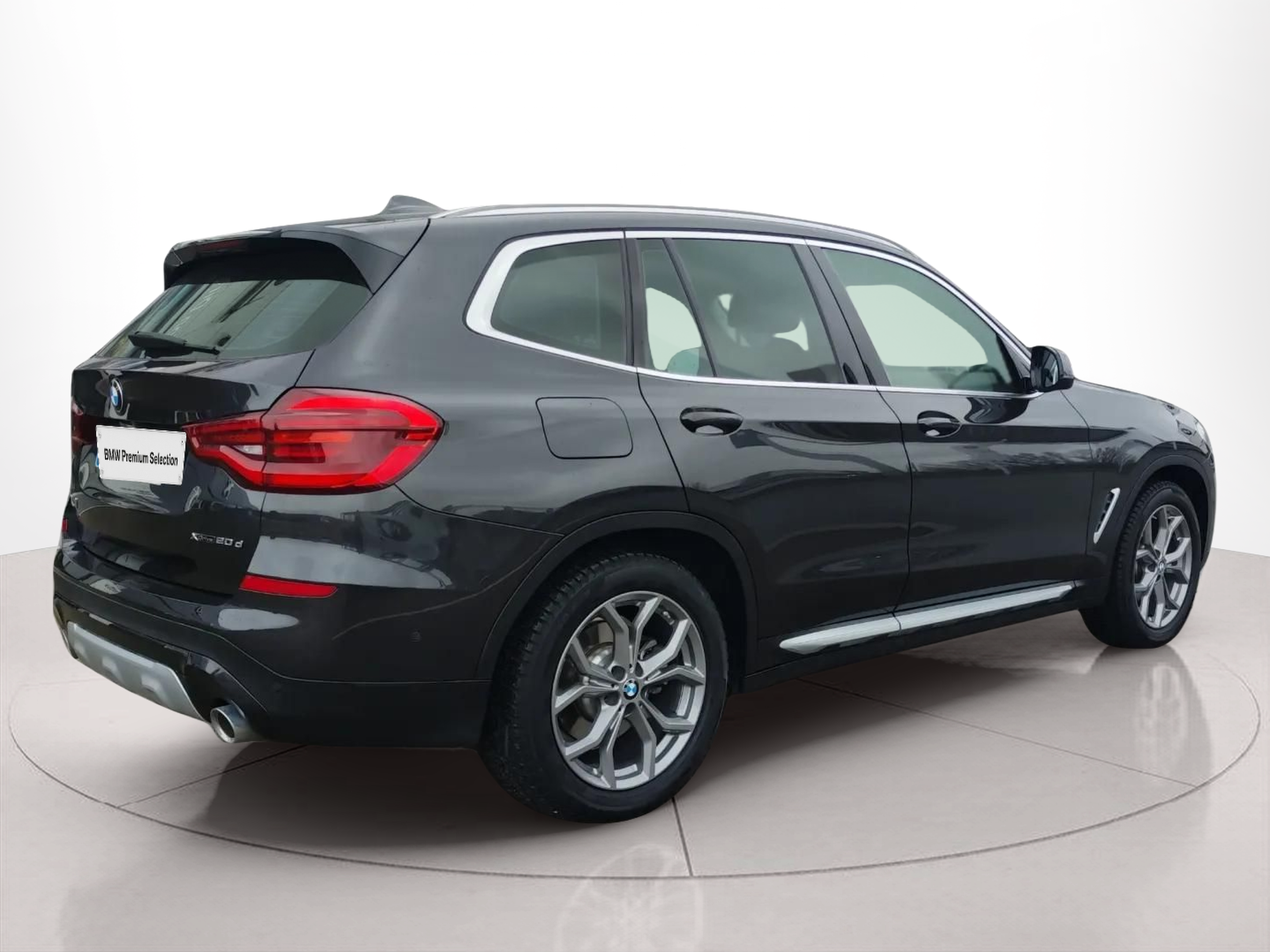BMW X3 xDrive20d color Gris. Año 2021. 140KW(190CV). Diésel. En concesionario Lizaga Motor de Teruel