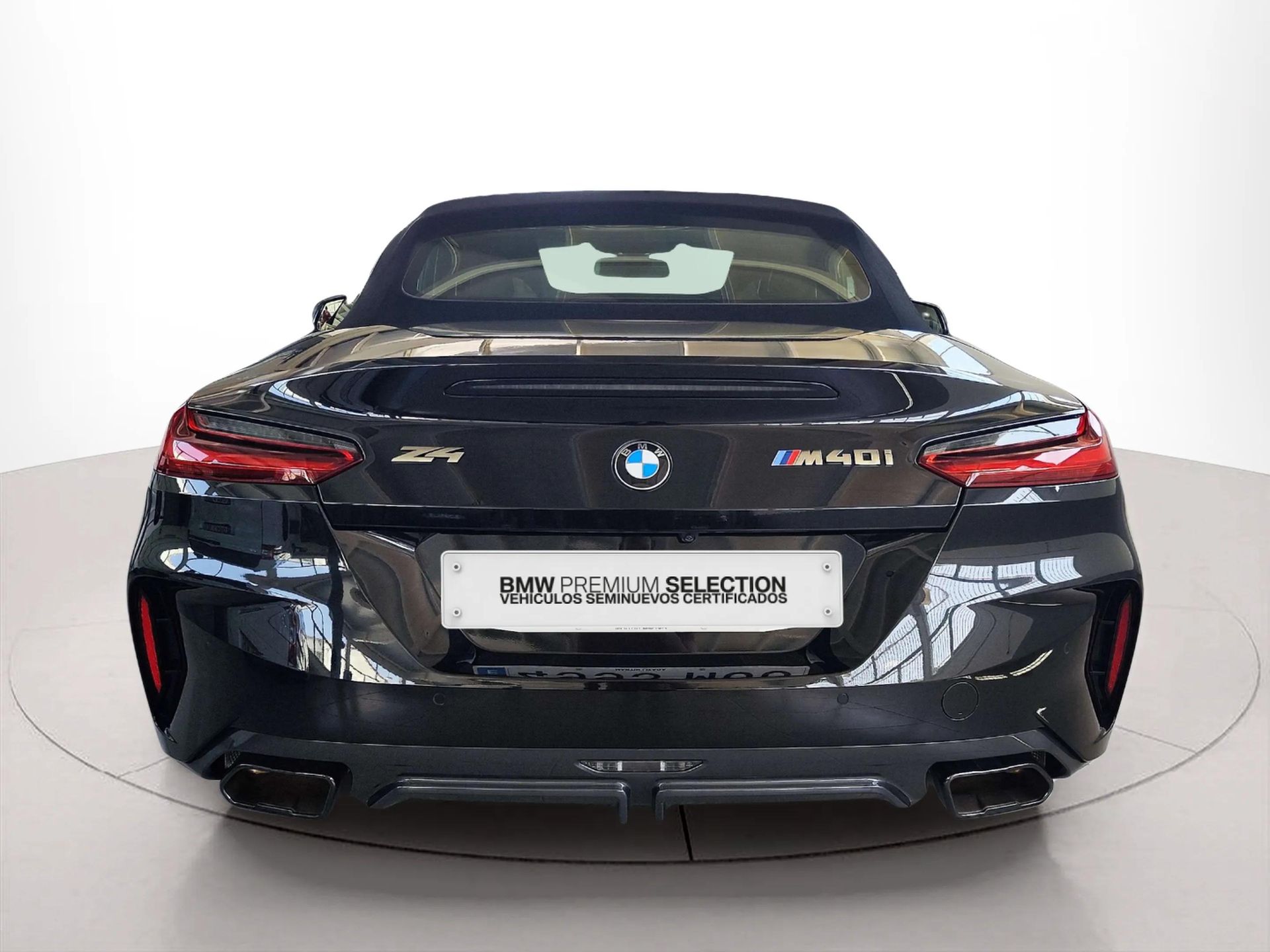 BMW Z4 M40i Cabrio color Negro. Año 2023. 250KW(340CV). Gasolina. En concesionario Lizaga Motor de Teruel