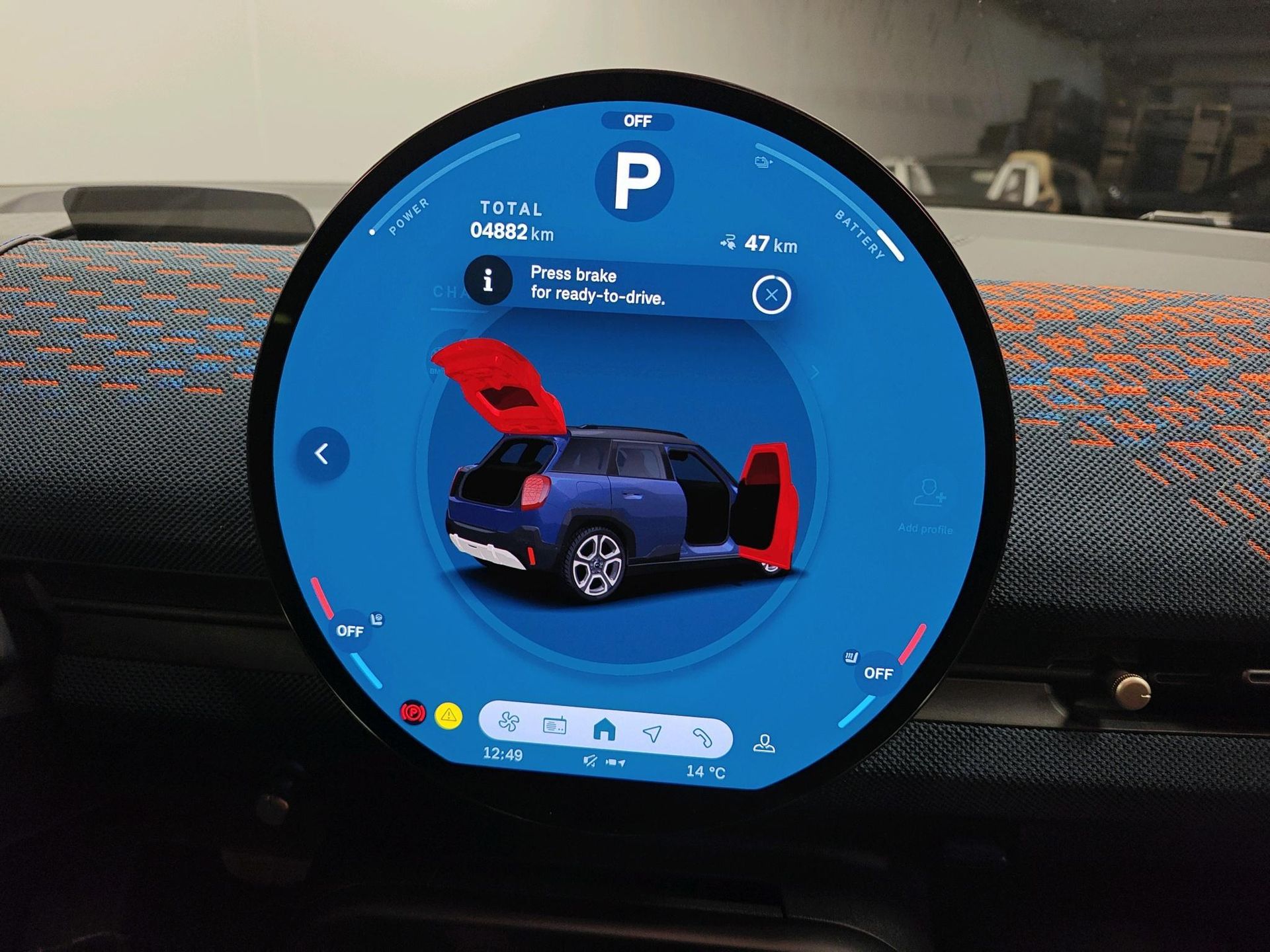 fotoG 10 del Mini MINI Aceman SE 218cv Eléctrico del 2025 en Madrid