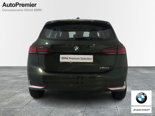 BMW Serie 2 218d Active Tourer color Verde. Año 2023. 110KW(150CV). Diésel. En concesionario Auto Premier, S.A. La Garena de Madrid