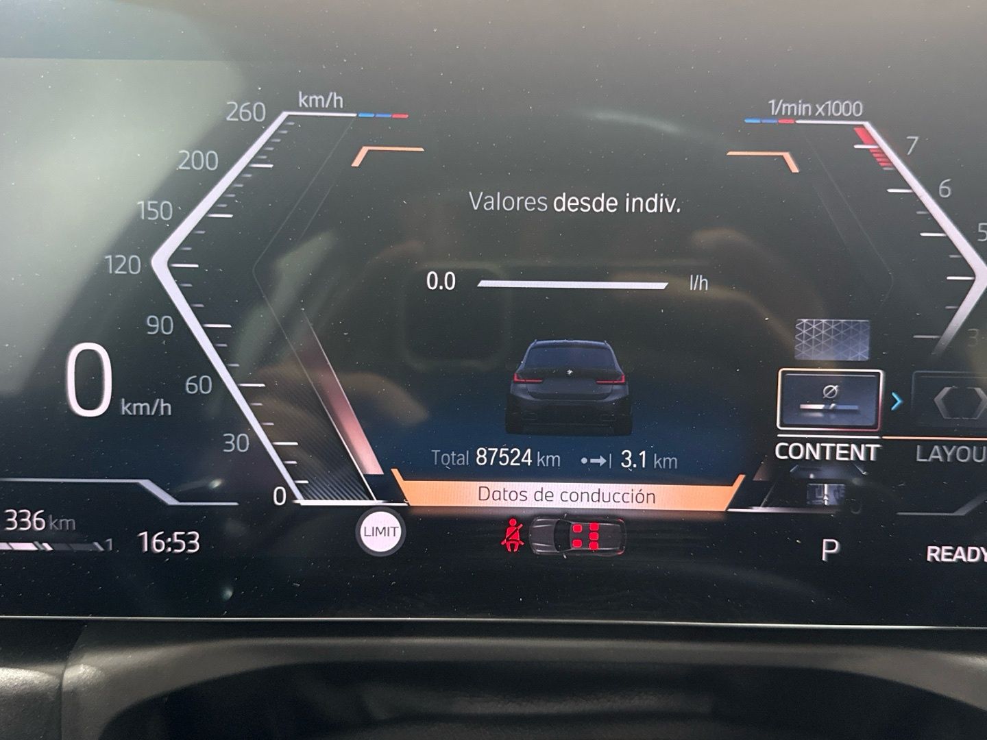 BMW Serie 3 M340i Touring color Gris. Año 2022. 275KW(374CV). Gasolina. En concesionario Auto Premier, S.A. - MADRID de Madrid