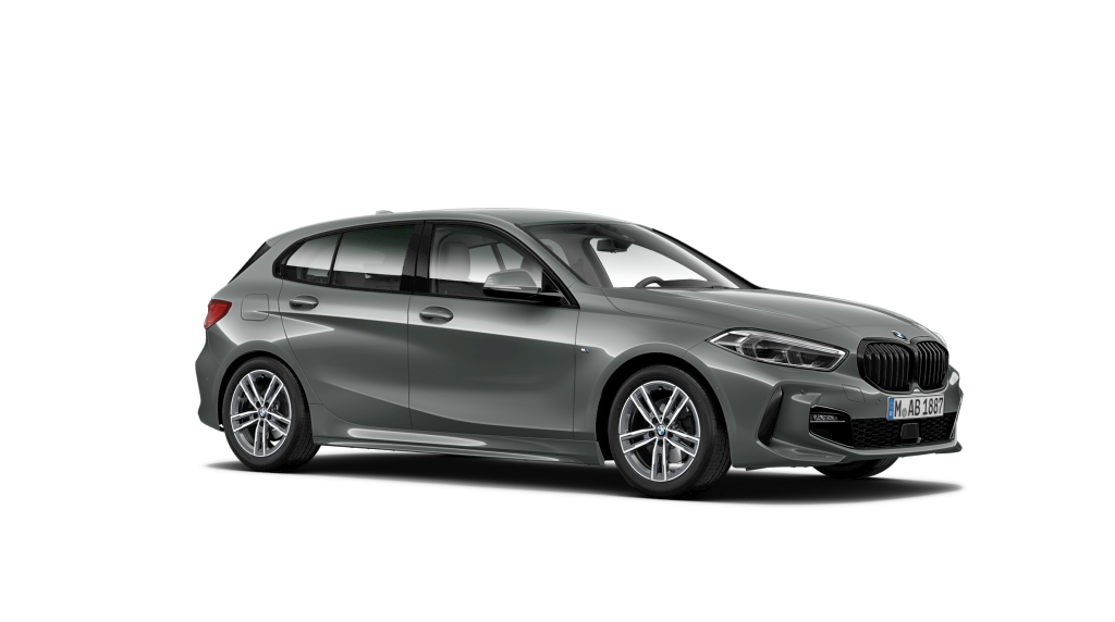 BMW Serie 1 118d color Gris. Año 2023. 110KW(150CV). Diésel. En concesionario Auto Premier, S.A. - ALCALÁ DE HENARES de Madrid