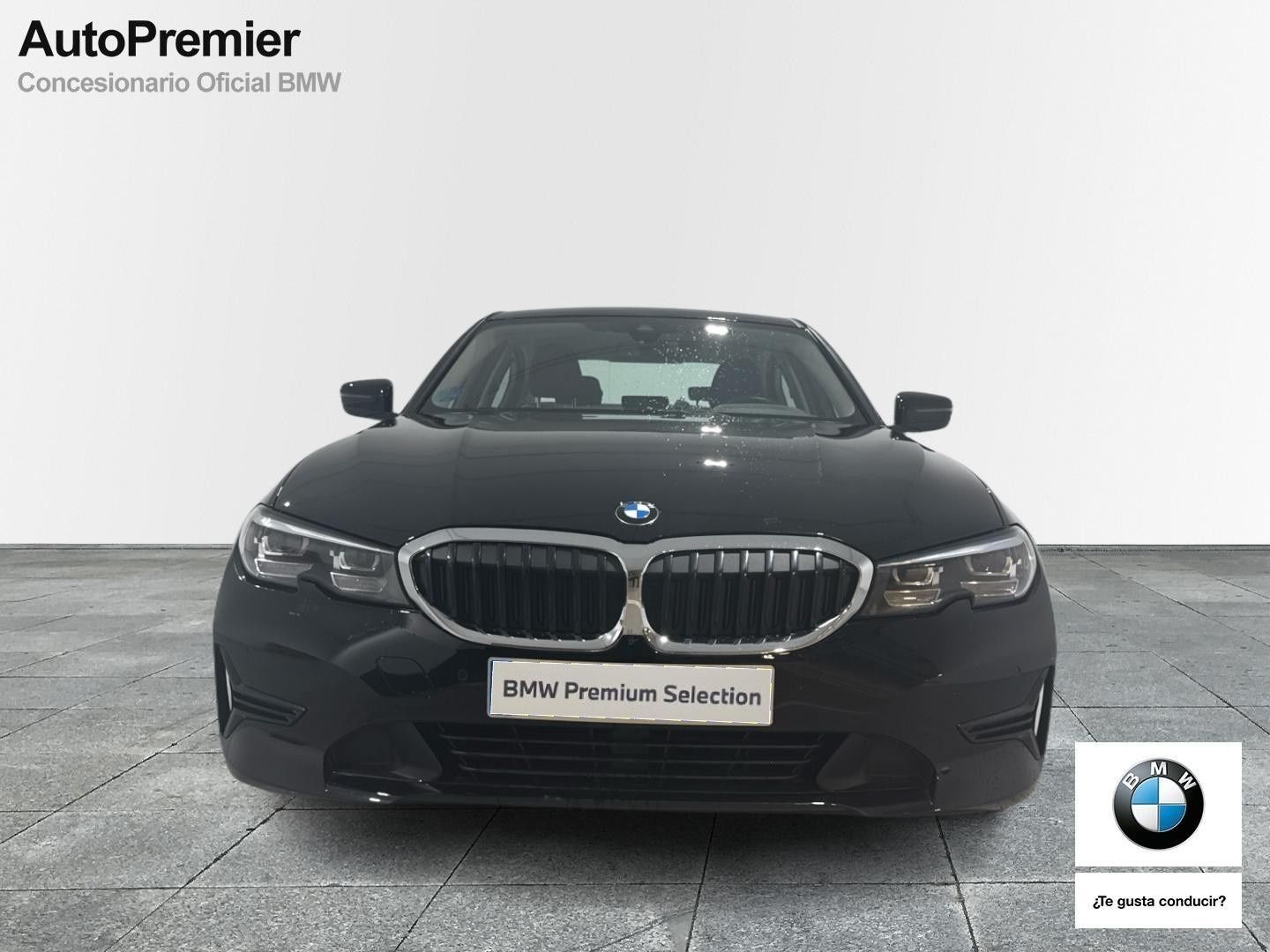 BMW Serie 3 318d color Negro. Año 2022. 110KW(150CV). Diésel. En concesionario Auto Premier, S.A. - MADRID de Madrid